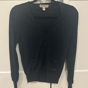 Burberry Dark Blue Cardigan